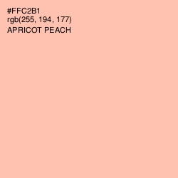#FFC2B1 - Apricot Peach Color Image